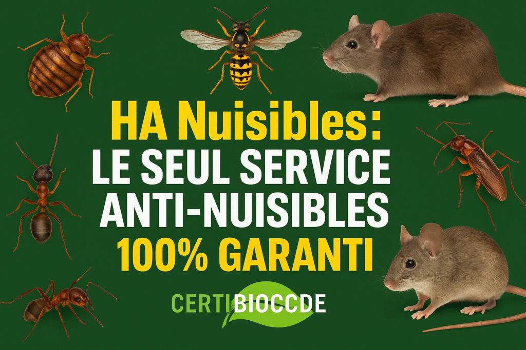 Services anti nuisibles garanti a 100% à Lyon, Villeurbanne et Rhône Alpes
