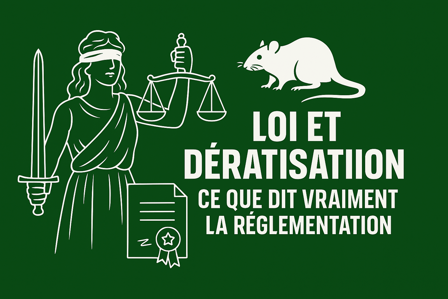 Dératisation ! que dit la loi ?