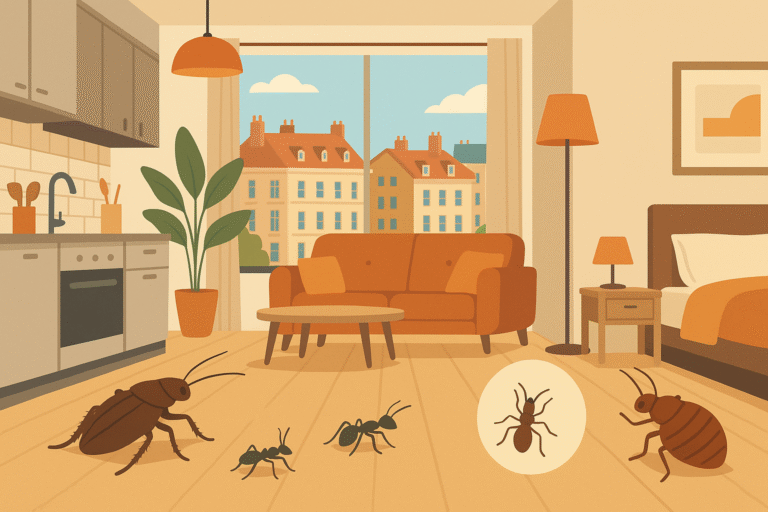 Insectes dans les appartements à Lyon blattes, fourmis, punaises – Solutions et conseils professionnels